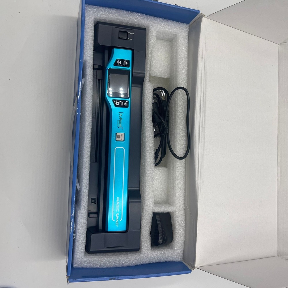 VuPoint‎ Magic Wand Portable Scanner PDS-ST400-VP Blue USB Color